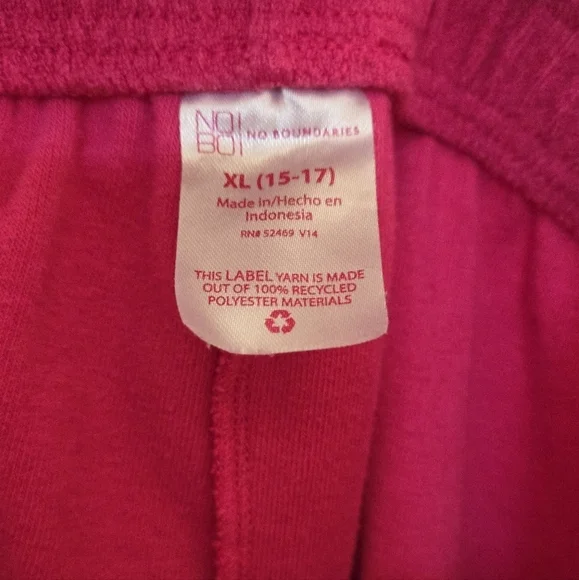 Women's Terry cloth No Boundaries shorts size XL - Picture 3 of 4